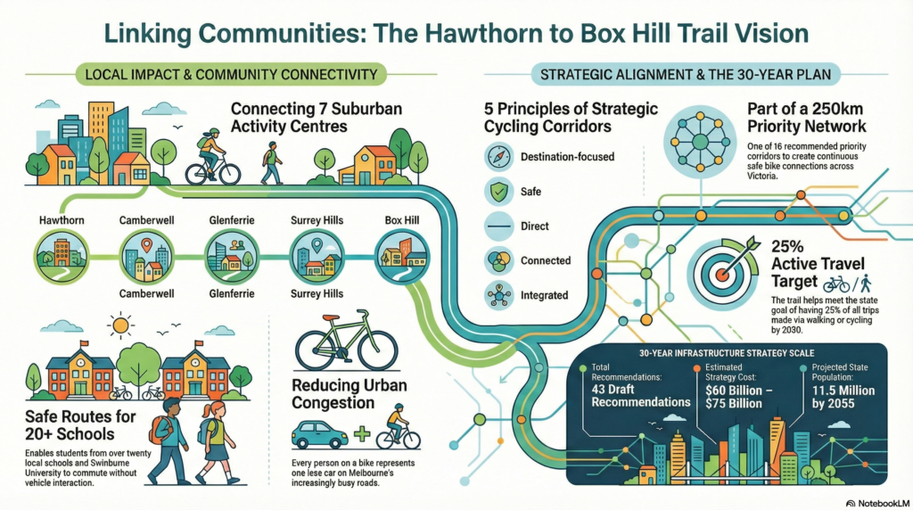 Hawthorn to Box Hill Trail Vision 2026